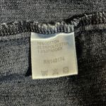 Reborn Dark Blue Denim Jacket with Ruffled Cap Sleeves & Hem Sz M Size M Photo 4