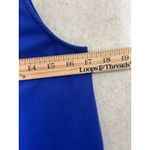 Lilly Pulitzer  Womens Blythe Dress Bomber Blue Sleeveless Pima Cotton Size Small Photo 5