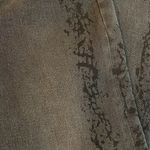 EXPRESS Super High Waisted Black Tonal Snakeskin Print Slim Ankle Jeans Sz 2 New Photo 4