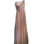 Birdy Grey  Tulle Strapless Gown Rose Quartz Medium M Photo 3