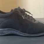 Salvatore Ferragamo  Black Wedge Lace Up Sport Shoes $740 EUC US Wmn 7 Photo 1