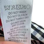 Adrianna Papell Gingham Floral Tie Button Up Short Sleeve Above Knee Dress Sz 8 Photo 8