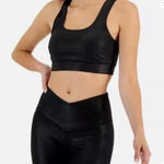 Jenni  Women's Square-Neck Bralette in Black Crackle nwt Photo 0