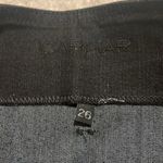 Carmar zip mini skirt size 26 Black Photo 2