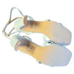 Lulus NEW  Strappy White Sandal 4 Inch Heels Wedding Guest Bride Event 9 Photo 4