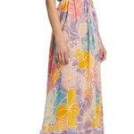 Ramy Brook Ivy Printed Silk Tiered Maxi Dress, Palav, Size XS New w/Tag $585 Photo 4