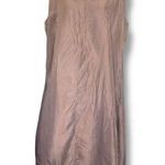 Chico's Chico’s Silk Layered Maxi Dress Brown Black Sleeveless Lagenlook Size Large XL Photo 0
