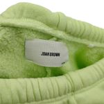 Joah Brown  Oversized Joggers Sweatpants Melon French Terry Green Size S/M Photo 3