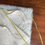 Y2K Cream Sweater Jacket Cardigan Photo 6