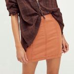 Free People  Coral Mini Skirt Photo 0