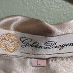 Golden Dragon pajamas (#0767) Gold Size L Photo 1