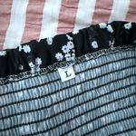 Black and white floral dress Size L Photo 2