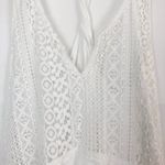 Hollister  Babydoll Crochet Top Womens XS Beach Bohemian Nautical Coastal Cowgirl Photo 3