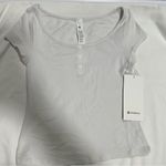 Lululemon  Athletica Cap-Sleeve Henley T-Shirt Photo 0