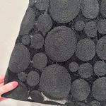 Tracy Reese Anthropologie Black Raffia Circle Lace Midi Skirt Sz 4 Photo 7