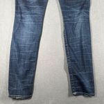 True Religion Womens 27 Halle Mid Rise Super Skinny Distressed Denim Jeans Photo 9