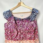 Julia Jordan Mixed Dot Ruffle A-Line Dress 14 Photo 3