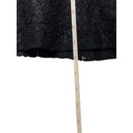 Lulus ‎ Not a Secret Black Lace Puff Sleeve Mini Dress Sz Large Lined Business Photo 3