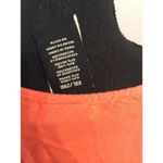 Premise Plus size XXL Tunic lace trim womens V Neck Linen Blend Orange Photo 6