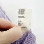 Free People  Riviera Cashmere Turtleneck Knit Sweater Viola Purple Size XS Photo 7