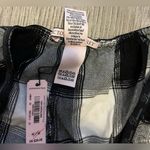 Victoria's Secret Victoria’s Secret Black White Plaid Flannel Pajama Shorts Sleepwear Size M NWT Photo 8