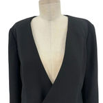 J.Crew J.‎ Crew French Girl Blazer Black Double Breasted Size 12 Photo 2