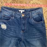 Gianni Bini  9 GB high rise distressed jeans Women's Distressed Blue Jeans Photo 4