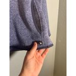 Eddie Bauer  Women's Radiator Fleece Snap Mock Neck Blue Pullover Sweater Small Photo 5