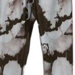 Sage Collective Brown White Leggings Cropped High Waist Inseam Activewear XS Photo 4