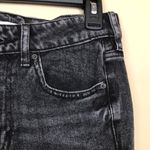 PacSun  Women’s Mom Jean Denim Faded Black Straight Leg Photo 4