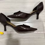 BCBGMAXAZRIA  BCBG Women’s  Kitten Heels Size 7.5 Faux Leather Photo 4