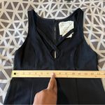 Free People  Black Strappy V-Neck Sleeveless Fit‎ & Flare Dress Size S Photo 8