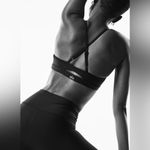 Alo Yoga NWT  Airlift Intrigued Sports Bra Black Size XS Photo 3