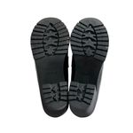 🔃Black Chunky Heeled Mary Jane Penny Loafers Black Size 7.5 Photo 6