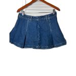 Free People  We The Free Madison Ave Denim Mini Skirt Size 30 New with tags Photo 3