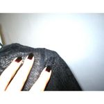 New Womens NWT NIU Black L Designer Dress Lace Wool Long Sleeves Large NIU' Photo 10