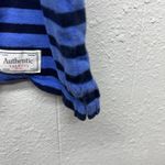 Talbots  Striped Hombre Top Womens 2X Breathable 100% Cotton Stretch 3/4 Sleeve Photo 4