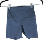 Yogalicious  Lux Womens Bike Shorts High Rise Blue XS Photo 0