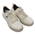 Vessi Women's Weekend Sneakers Knit White Waterproof Sporty‎ Athleisure Size 8 Photo 0