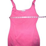 ZARA Fitted Midi Dress Size XS Pink Sleeveless Bodycon Fitted Casual Tank Dress Photo 5