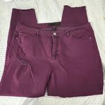 NWOT Tinsel Size 32 Distressed Purple Jeans Photo 0