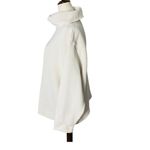 VINTAGE 90s BKG White Chunky Knit Boxy Turtleneck Sweater Size L Photo 4