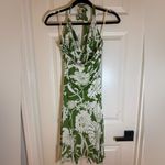Anthropologie  Ric Rac Y2K Floral Halter Midi Dress,‎ Small Photo 5