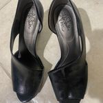 Life Stride  Black Leather Heels Photo 3
