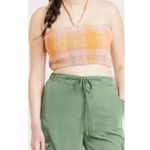 Universal Threads Universal Thread Smocked Tank Top -Pink Plaid Women's M NWT Photo 0