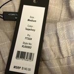 Romeo + Juliet Couture : Ivory/Tan Jumpsuit- adjustable straps, pockets, wide leg-M Photo 2