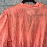 Johnny Was  Orla Puff Sleeve Embroidered Shirt Dress Large Oversized fit Photo 12