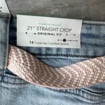 Maurice's m jeans by  21 inch straight crop original fit size 14 mid rise comfort Photo 2