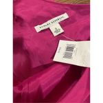 Banana Republic NWT  Hot Pink One Shoulder Womens Mini Dress sz 2 Photo 3