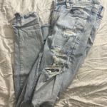American Eagle  Skinny Ripped Jeans Stretch Photo 0
